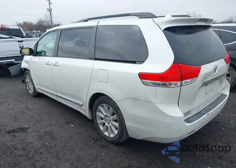 2011 Toyota Sienna Limited V6 из США, поврежденный, VIN 5TDYK3DC6BS077765